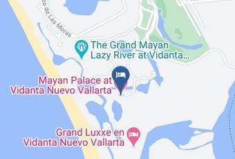 Mayan Palace At Vidanta Nuevo Vallarta Mapa - Nayarit - Bahia De Banderas