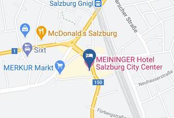 Meininger Hotel Salzburg City Center Karte - Salzburg