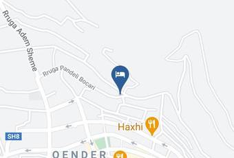Melina Apartments Map - Vlore - Saranda