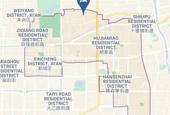 Mengzhitang Hotel Map - Shanxi - Xi An