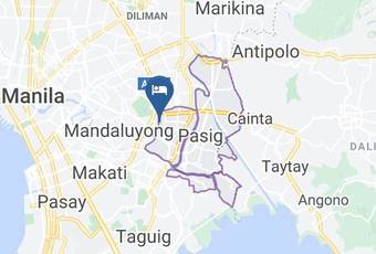 Mercure Manila Ortigas Carta Geografica - National Capital Region - Metro Manila