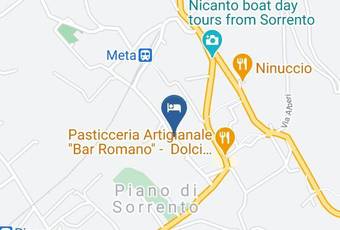 Metahome Sorrento Carta Geografica - Campania - Naples