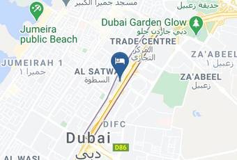 Millennium Plaza Hotel Dubai Map - Dubai