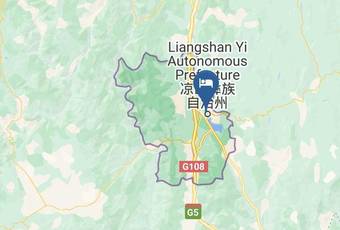 Mingyue Hotel Map - Sichuan - Liangshan Yizu Aut Prefecture