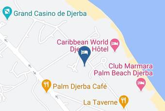Miramar Le Petit Palais Map - Tunisia - Djerba