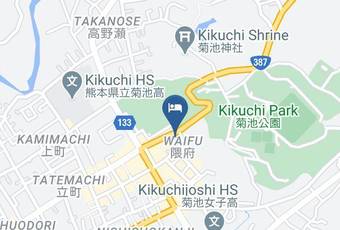 Mochizuki Ryokan Kumamoto Map - Kumamoto Pref - Kikuchi City