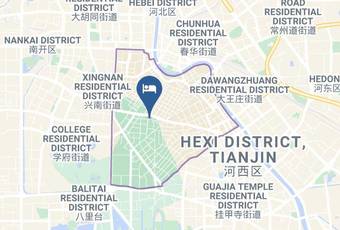 Modena Heping Tianjin A Boutique Hotel Residence By Fraser Map - Tianjin - Heping District