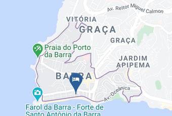 Monte Pascoal Praia Hotel Salvador Map - Bahia - Salvador