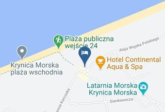 Hotel Morski Widok W Krynicy Morskiej Map - Pomorskie - Nowodworski
