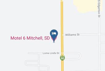 Motel 6 Mitchell Sd Map - South Dakota - Davison
