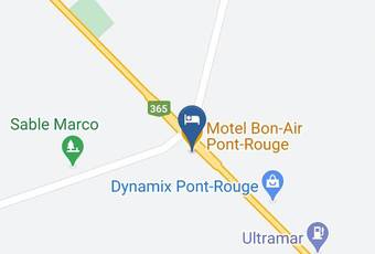 Motel Bon Air Pont Rouge Map - Quebec - Portneuf Regional County Municipality