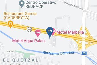 Motel Casa Blanca Mapa - Nuevo Leon - Guadalupe
