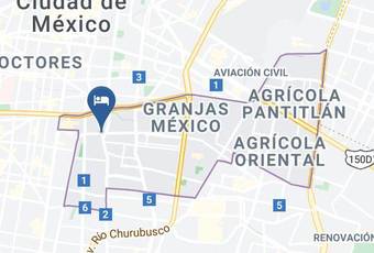 Motel Dany Mapa
 - Mexico City - Iztacalco