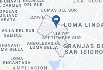 Motel Divertidisimo Mapa - Puebla - Puebla 16 De Septiembre Sur