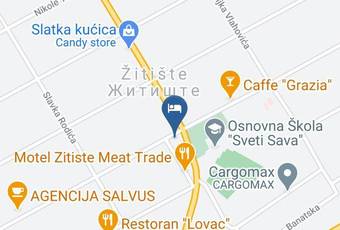 Motel M&t Map - Vojvodina - Srednje Banatski