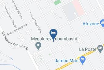 Guest House Salem Map - Katanga - Lubumbashi