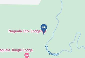 Naguala Eco Lodge Map - Puntarenas - Osa