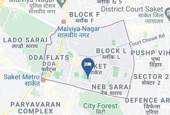 Namastey Homes Service Apartment In Saket Map - Delhi - New Delhi