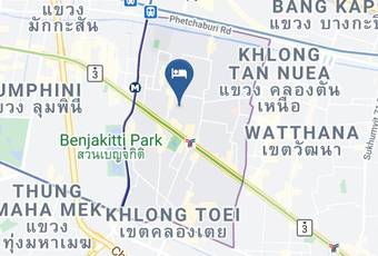 Nandha Hotel Map - Bangkok City - Watthana