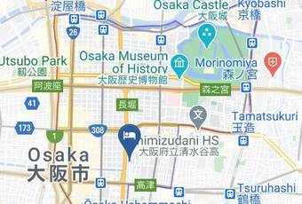 Nico Hotel Map - Osaka Pref - Osaka City Chuo Ward