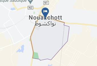 Nouakchott Beach Map - Nouakchott