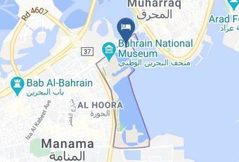 Novotel Al Dana Resort Map - Capital Governorate - Manama