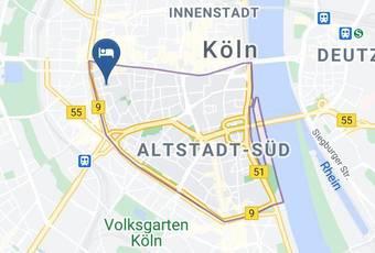 Novum Hotel Leonet Koln Altstadt Karte - North Rhine Westphalia - Cologne