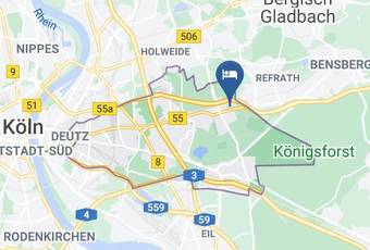 Novum Hotel Silence Garden Koln Karte - North Rhine Westphalia - Cologne
