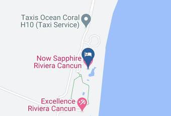Dreams Sapphire Resort & Spa Mapa - Quintana Roo - Puerto Morelos