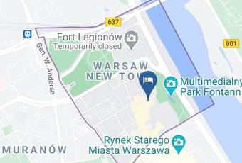 Koscielna Apartment Old Town Map - Mazowieckie - Warsaw