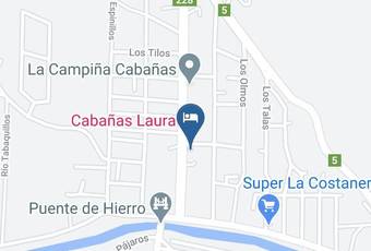 Nuba Cabanas Mapa - Cordoba - Calamuchita Department