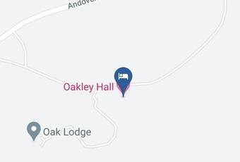 Oakley Hall Hotel Map - England - Hants