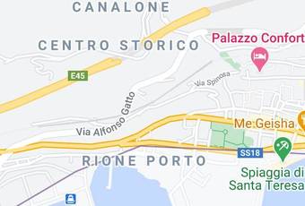 Oasi Al Centro Con Parcheggio Carta Geografica - Campania - Salerno