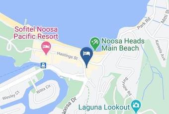 Ocean Breeze Resort Map - Queensland - Noosa