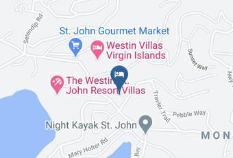 Ocean Pearl Map - Virgin Islands - Saint John