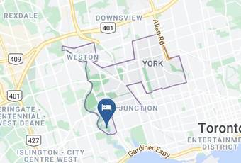 Old Mill Toronto Hotel Map - Ontario - Toronto