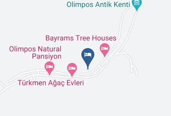 Olympos Orange Bungalows Harita - Antalya