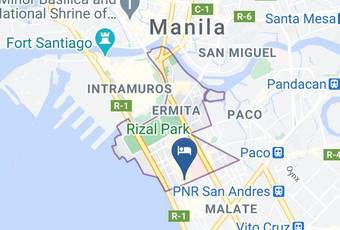 One Adriatico Place Carta Geografica - National Capital Region - Metro Manila