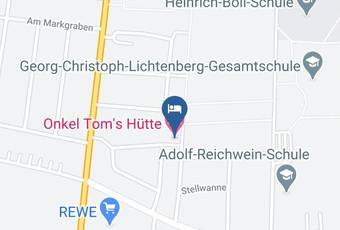 Onkel Tom\'s Hutte Karte - Lower Saxony - Gottingen