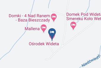 Osrodek Wideta Map - Podkarpackie - Leskonty