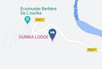 Ourika Lodge Map - Marrakesh Tensift El Haouz