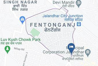 Oyo 24863 Suri Guest House Map - Punjab - Jalandhar