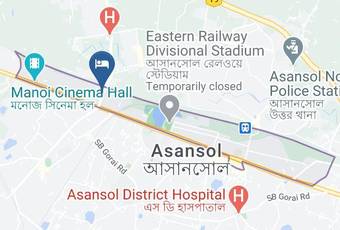 Oyo 28374 Hotel Durga Map - West Bengal - Asansol