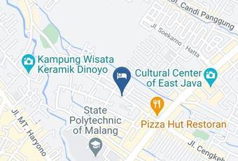 Oyo 3798 Fif Fa Inn Pisang Kipas Map - East Java - Kota Malang