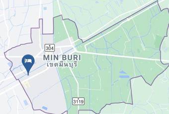 Oyo 519 B Min Airport Map - Bangkok City - Min Buri District