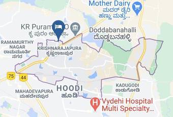 Oyo 60314 Elegant Subhash Nagar Map - Karnataka - Bengaluru