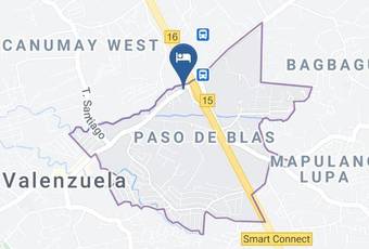Oyo 662 Paradise Apartelle Malinta Map - National Capital Region - Metro Manila