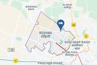 Oyo Flagship 30350 New Residency Sector 17 Rohini Map - Delhi - New Delhi