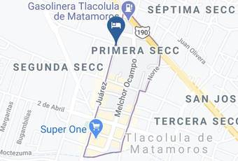 Oyo La Calenda Mapa - Oaxaca - Tlacolula De Matamoros