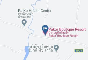 Pakor Boutique Resort Map - Phangnga - Amphoe Mueang Phang Nga